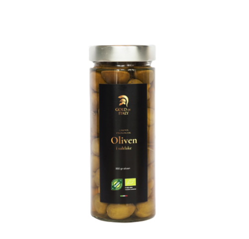Gold of Italy Grønne oliven 330gr
